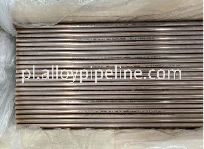 Copper Alloy Tube ASTM B111 C70400 C70600 Seamless Welded Tubing 2